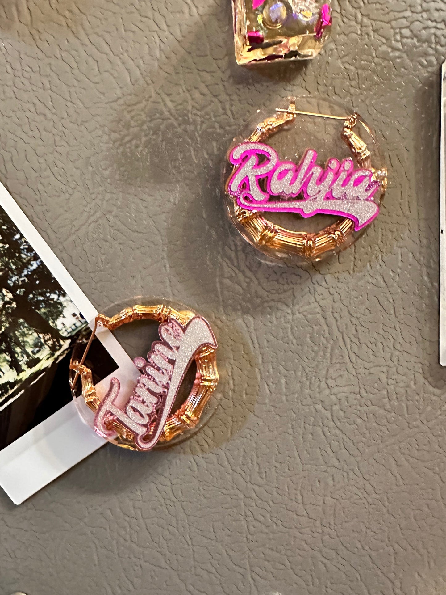 Custom 2" Bamboo Magnets