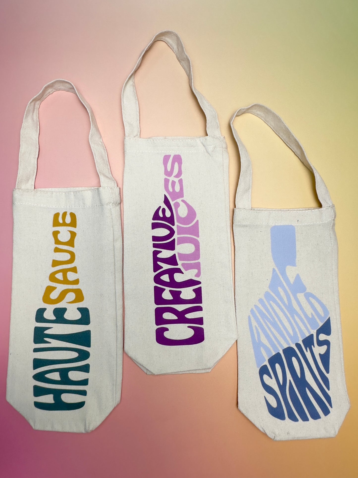 Bottle Gift Bag Trio