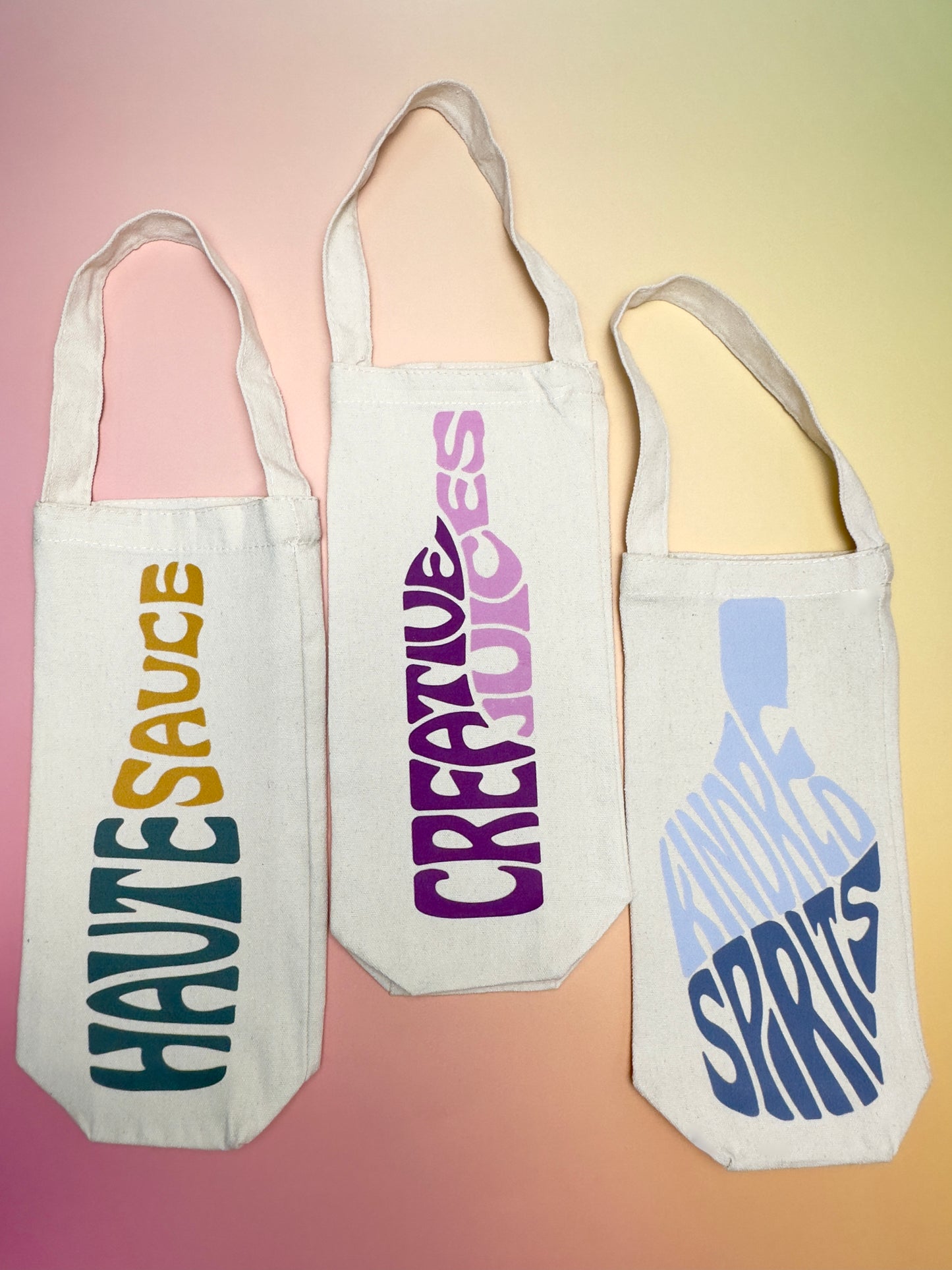 Bottle Gift Bag Trio
