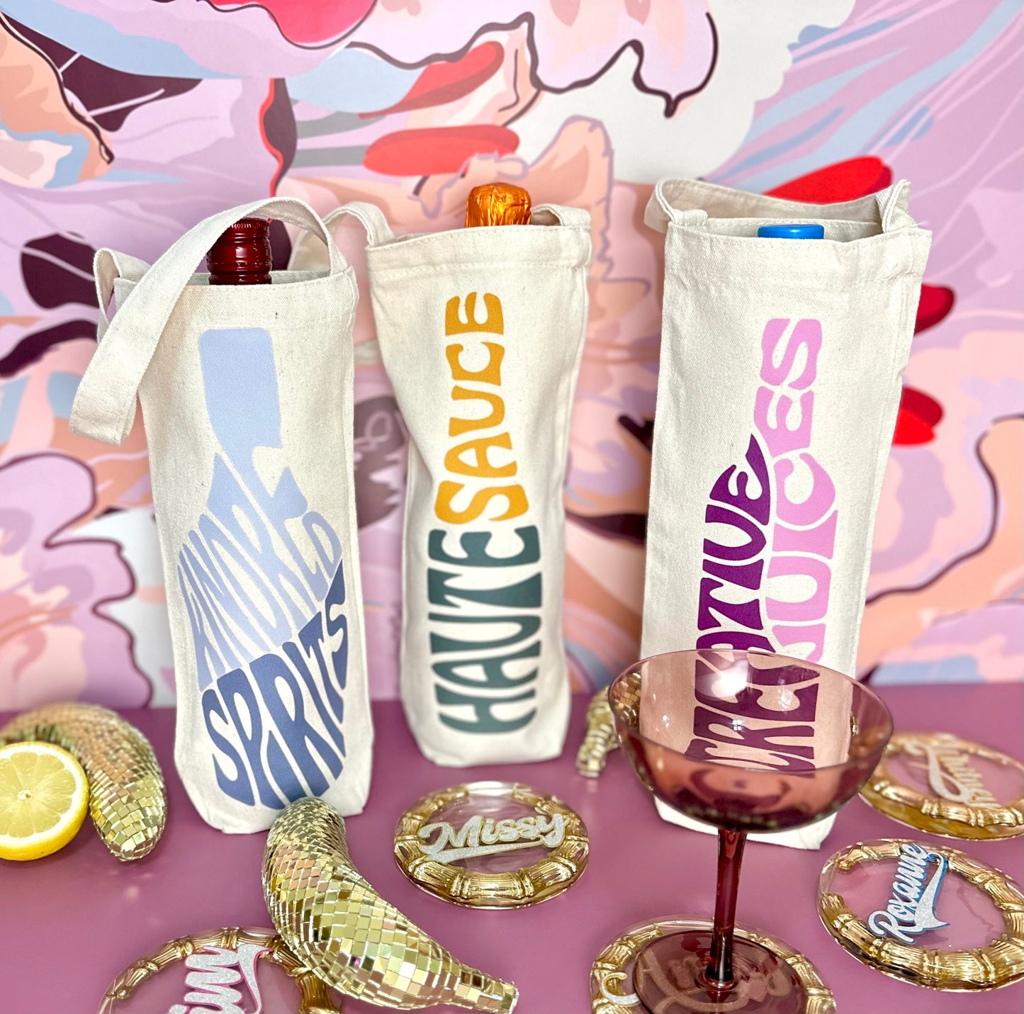 Bottle Gift Bag Trio